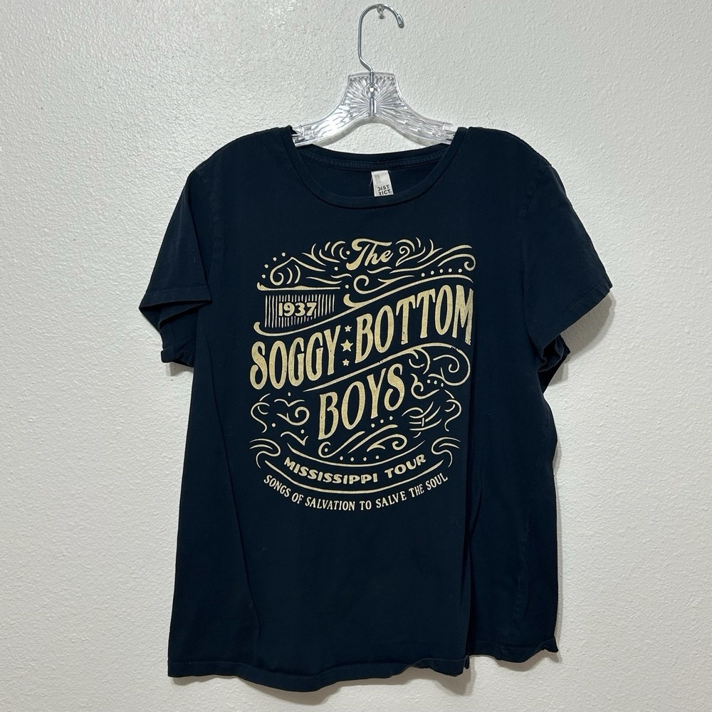 District O' Brother Where Art Thou - Soggy Bottom Boys 1937 Tour Womens Size XXL